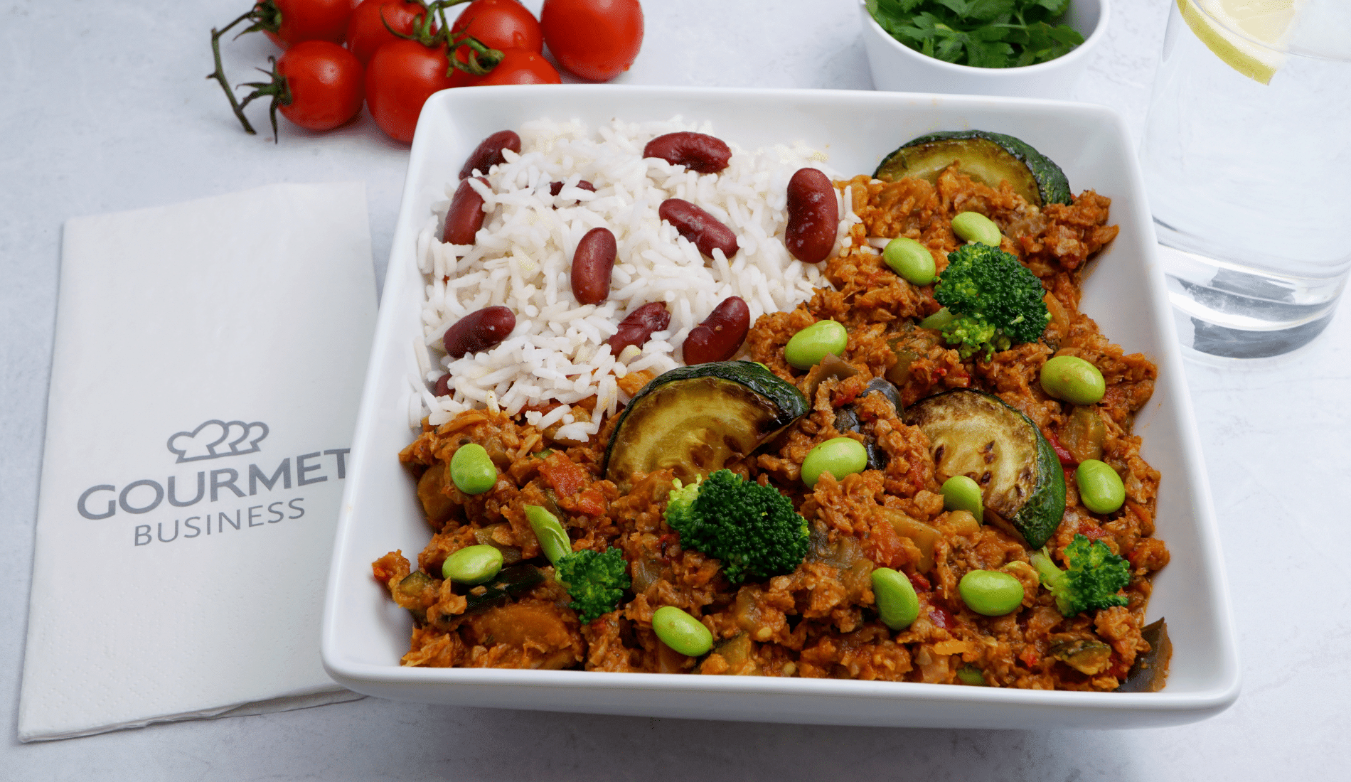 Veggie-Protein Bowl mit Grillgemüse (230 2455) von Gourmet Business À la Carte