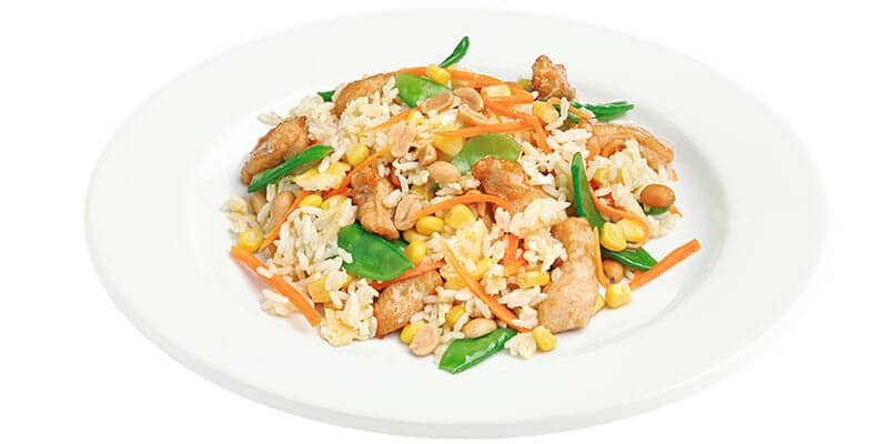 Gourmet bietet in den Asia-Wochen viele bunte asiatische Gerichte an.