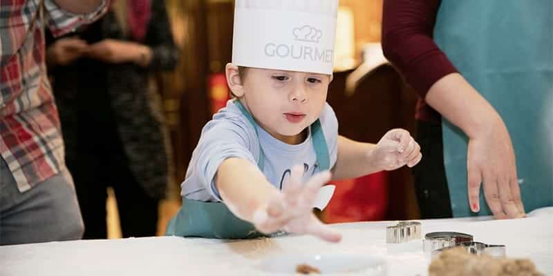In der GOURMET Kochwerkstatt können Kinder ihrer Kreativität freien Lauf lassen.