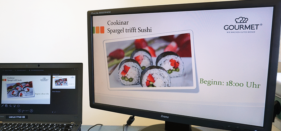 Cookinar für Gourmet Mitarbeiter:innen